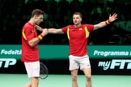 Martinez and Granollers at the Davis Cup Finals 2025 - Source: Getty