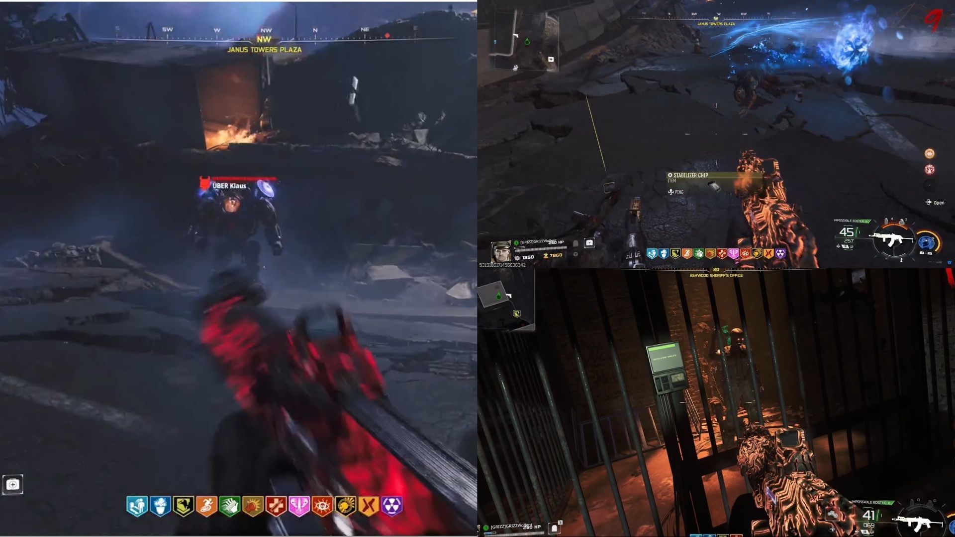 Acquire the Stabilizer Chip and wake up Klaus (Image via Activision || YouTube/GRIZZ Viollent)