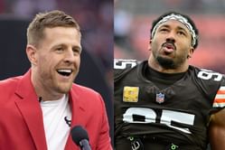 JJ Watt voices major complaint against NFL ruling after Myles Garrett gets snubbed for AFC Defensive Player of the Week