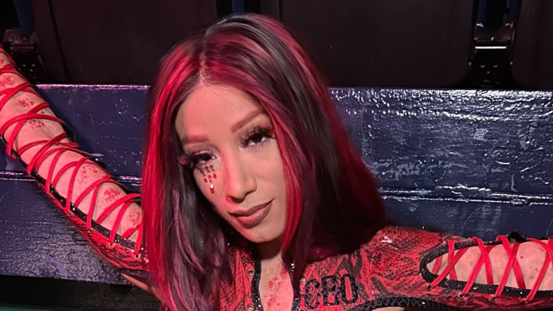 Mercedes Mone creates history yet again. (Image via AEW Facebook) 