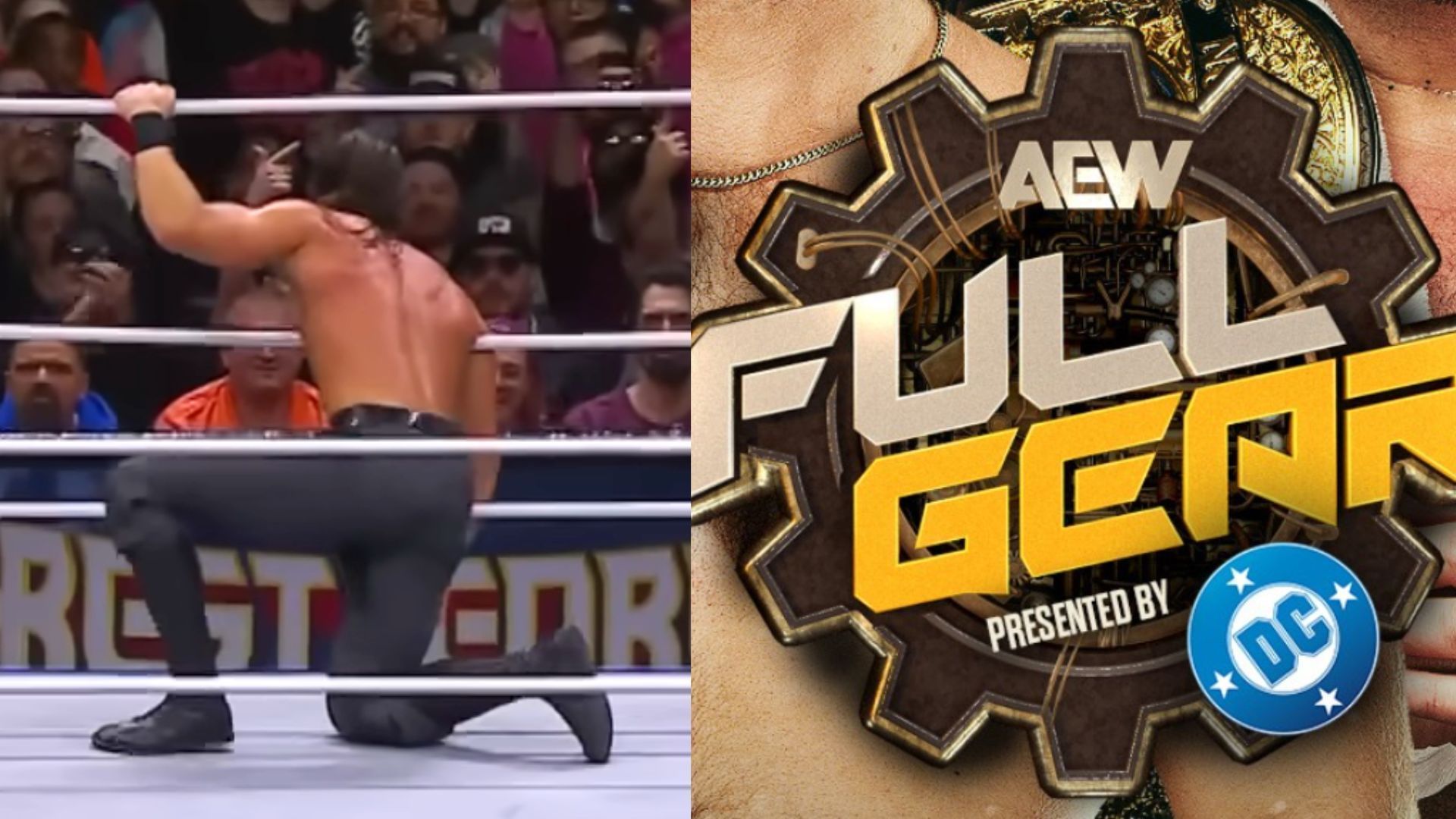 Full Gear could see the return of a massive AEW star. (Images via AEW Facebook and AEW YouTube) 