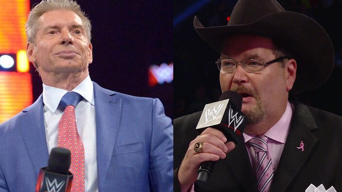 Vince McMahon and Jim Ross (Image via WWE.com)
