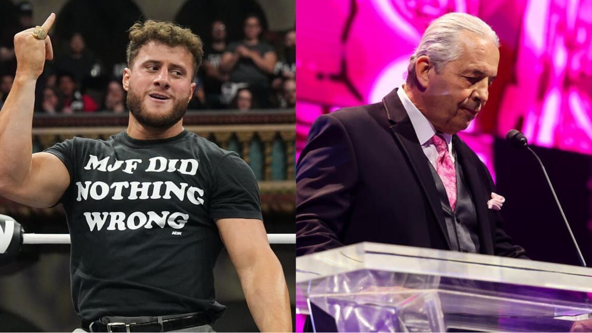 MJF and Bret Hart have little history together [Image Credits: AEW