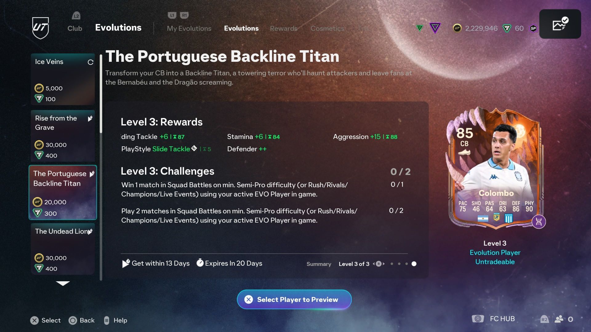 EVO má tri úrovne (obrázok cez EA Sports)