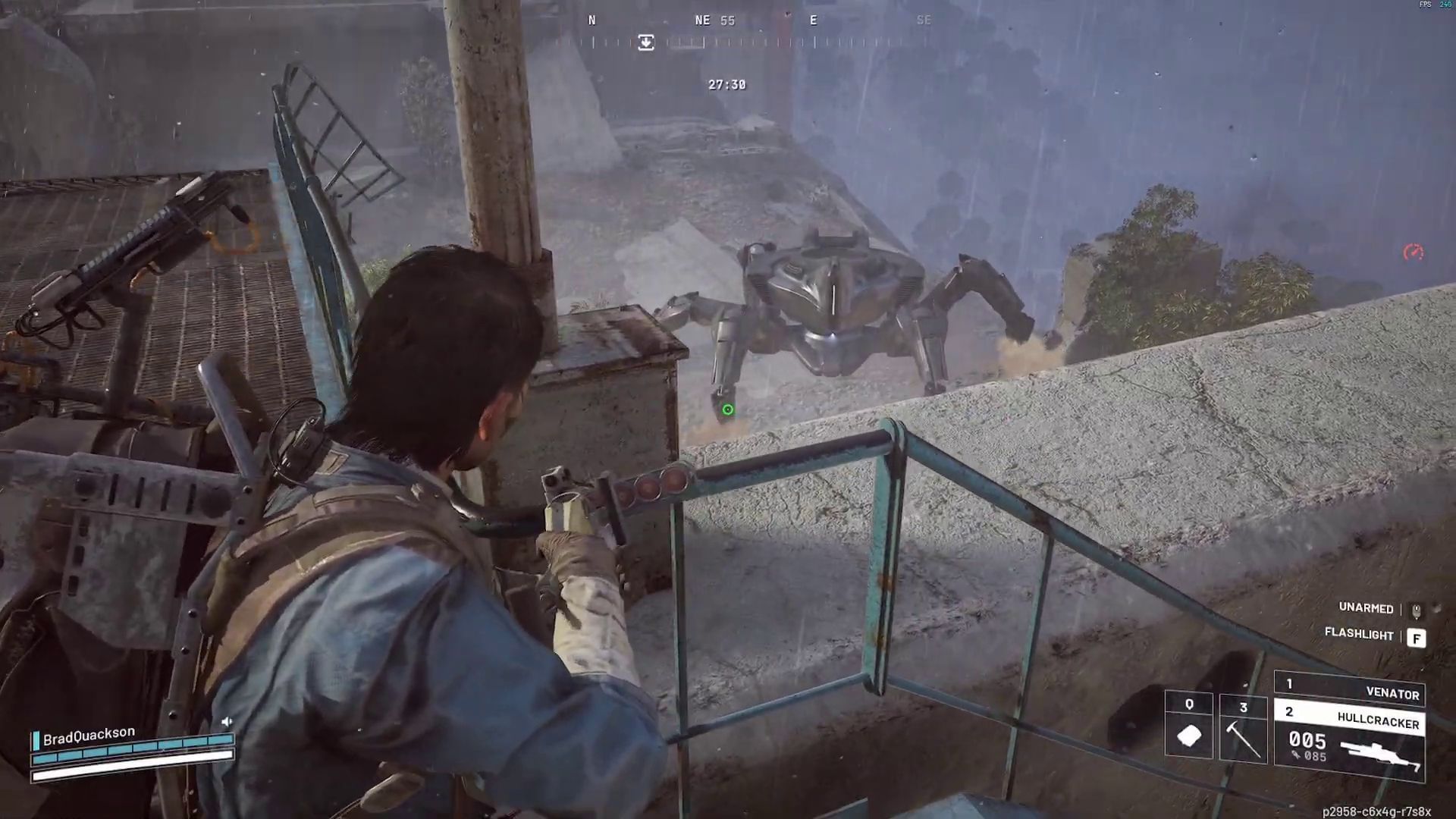 Použite terén plný krytov Dam Battlegrounds, aby ste sa vyhli zásahu (Obrázok cez Embark Studios || YouTube/@BradQuacksonArcRaiders)