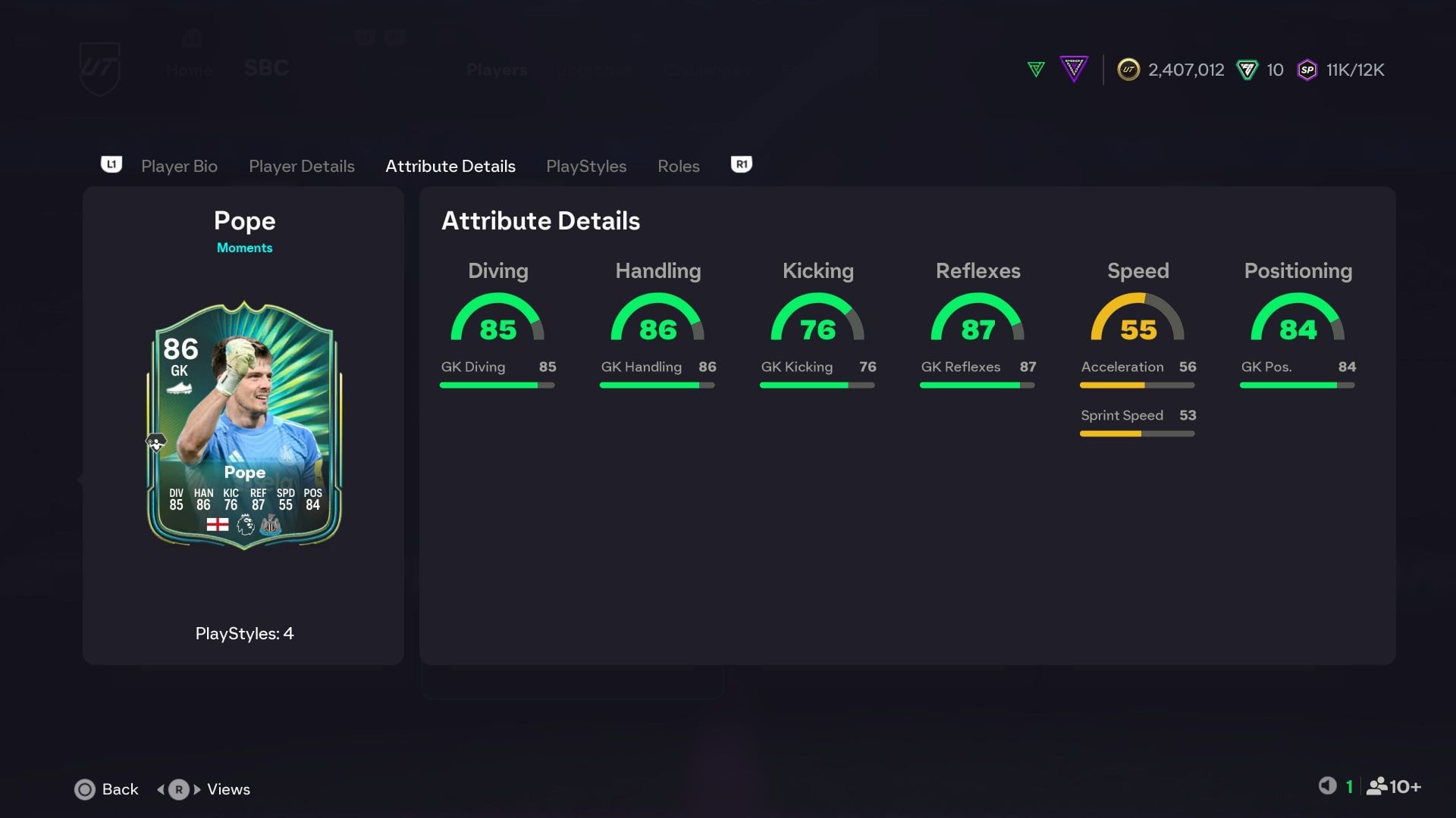 Štatistiky (obrázok cez EA Sports)