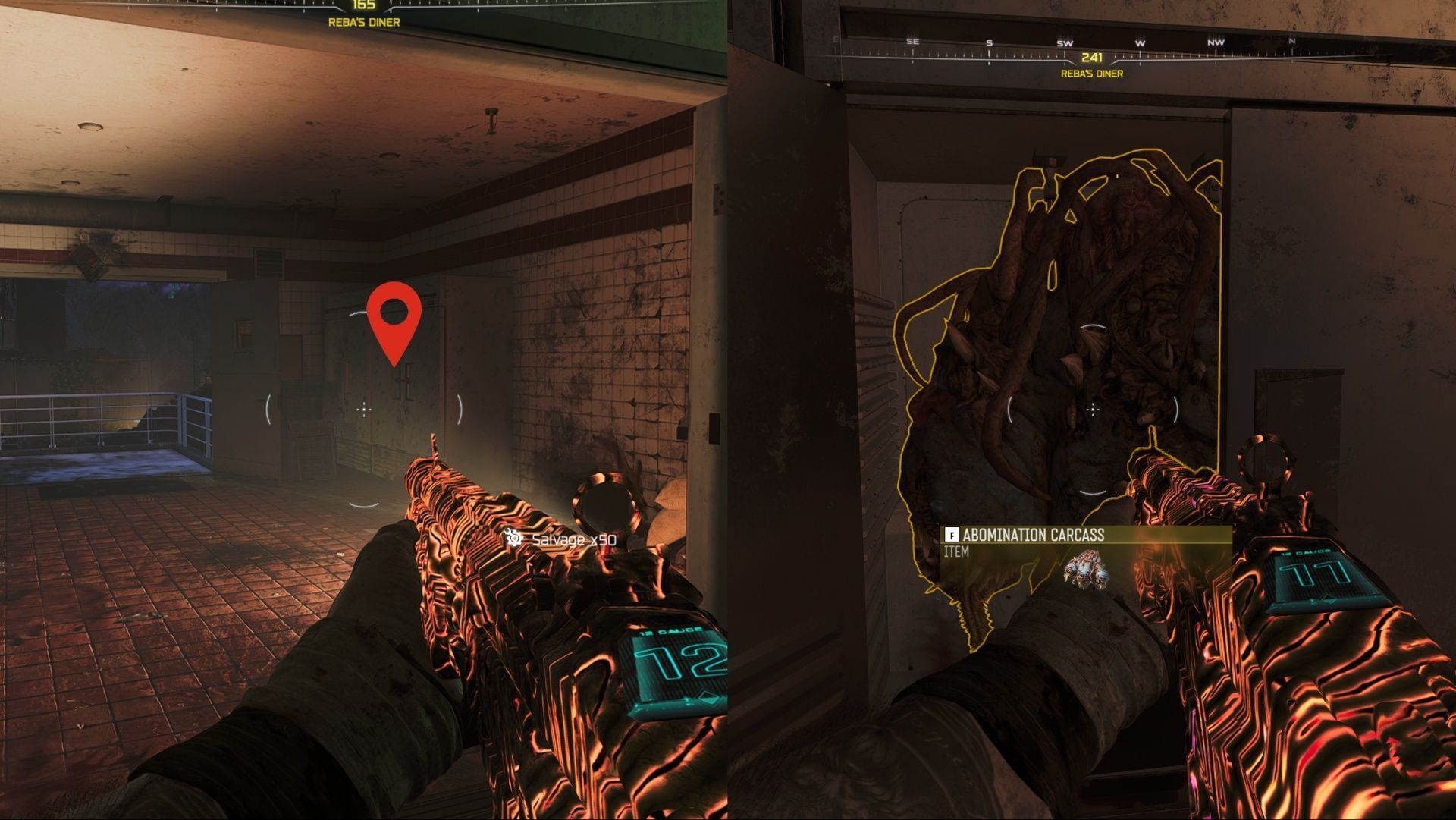 Location of the freezer (Image via Activision)