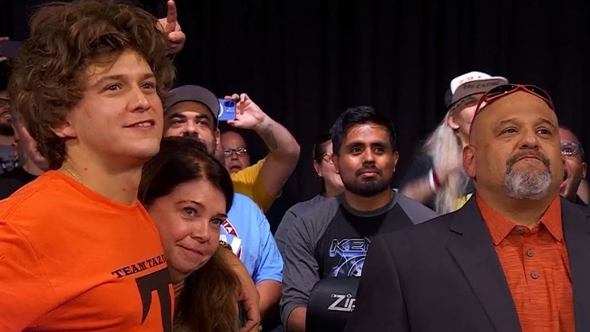 Taz and HOOK (Image via AEW