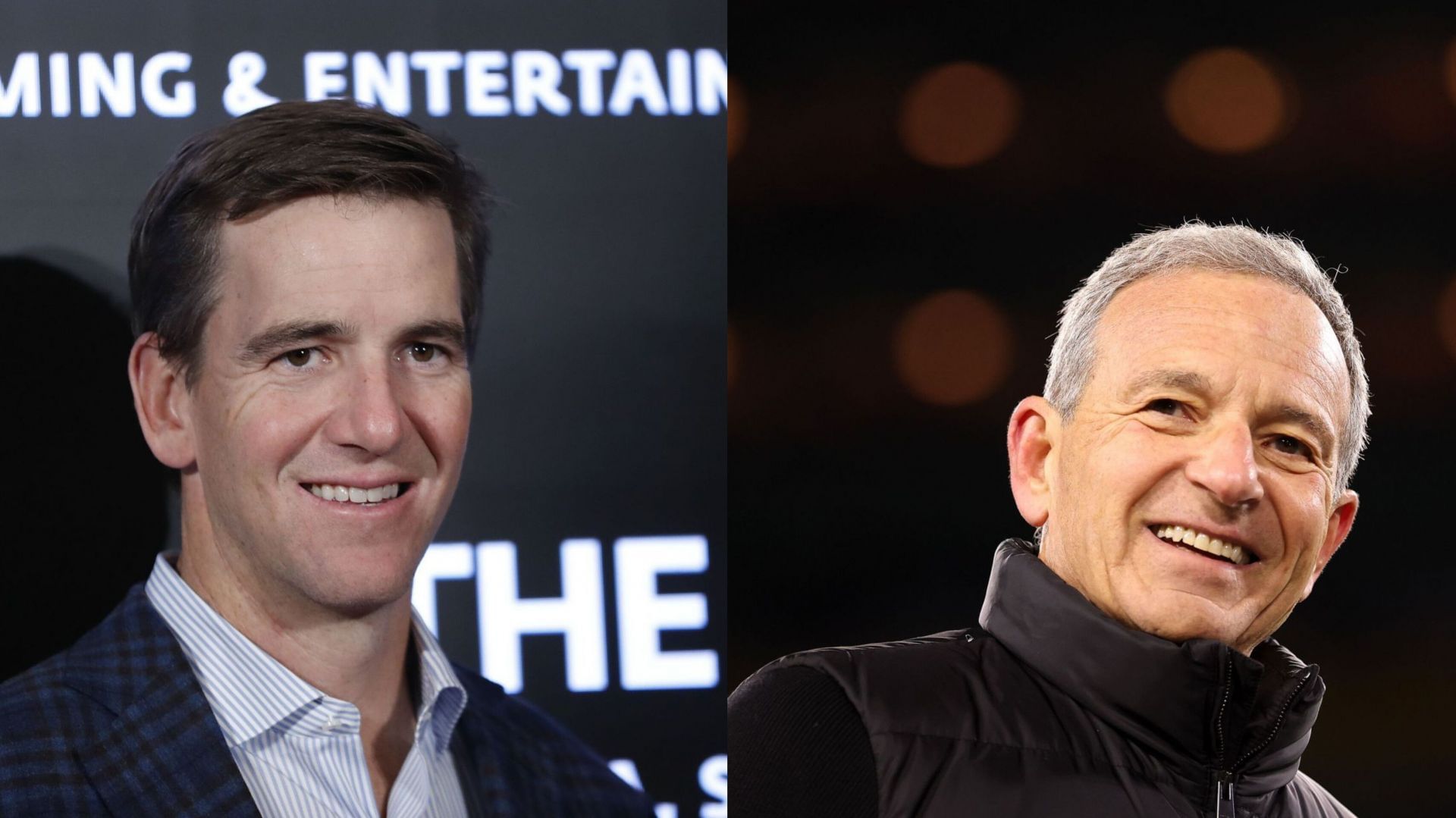Disney CEO Bob Iger plays coy with Eli Manning in awkward exchange over YouTube TV impasse (Image source - Getty)
