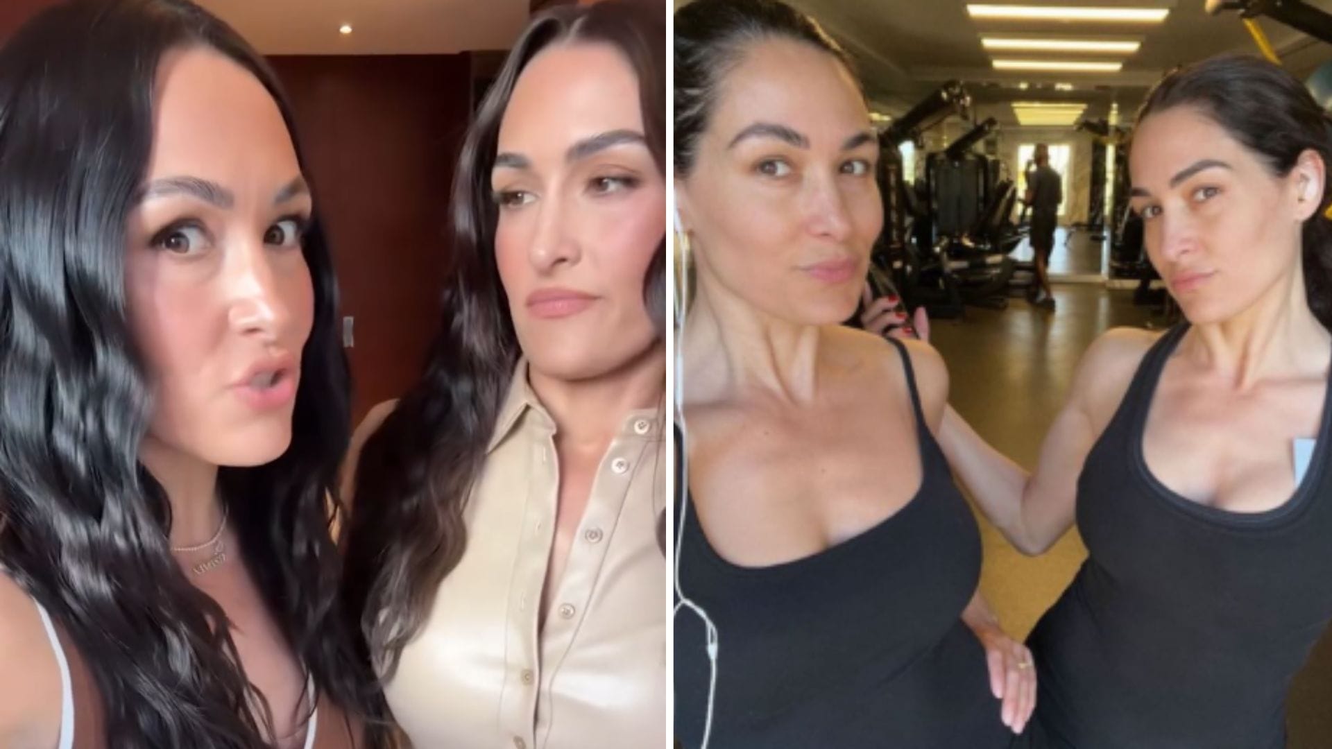 Best wishes to WWE legends Nikki & Brie Bella