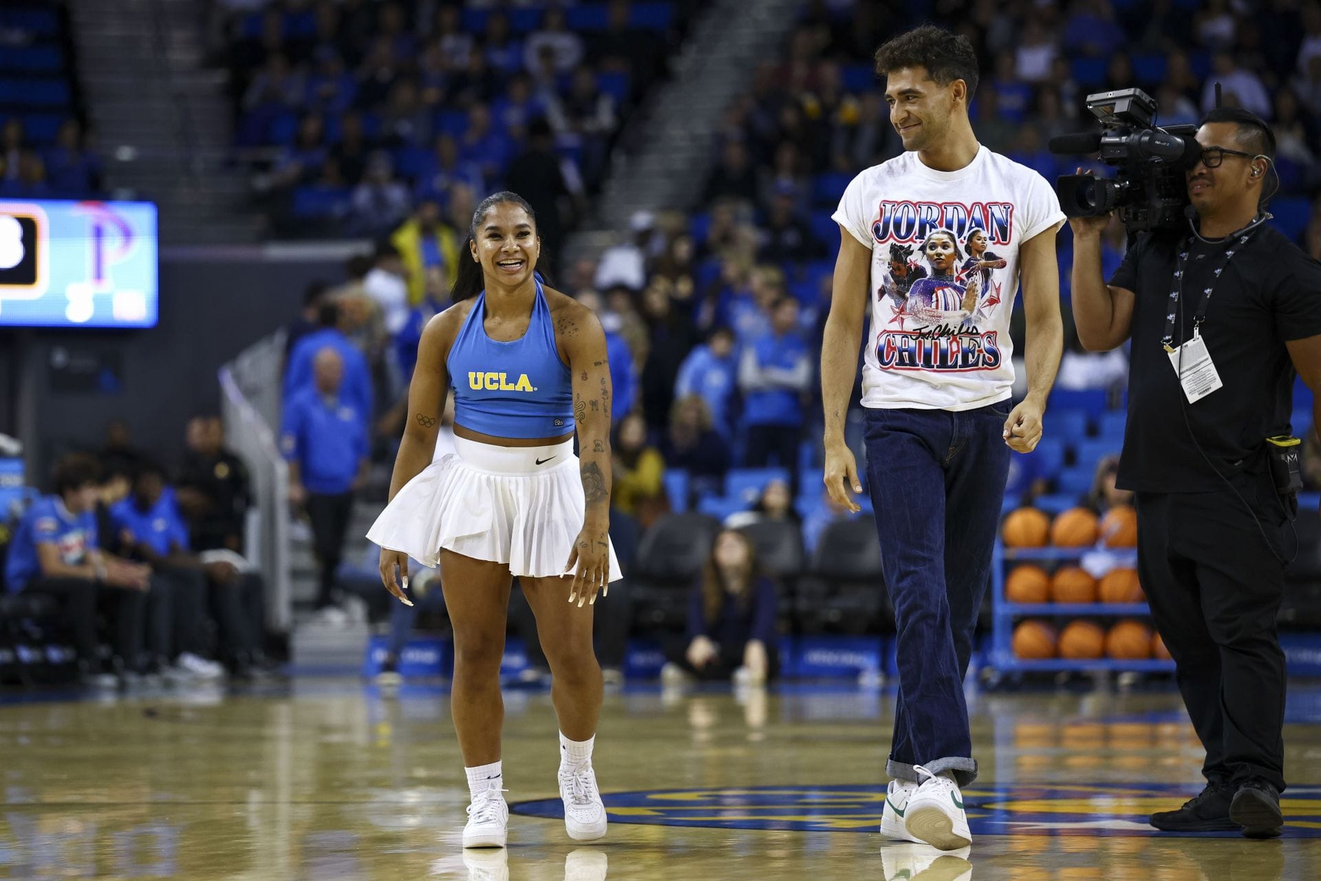 Ezra Sosa and  Chiles at Pepperdine v UCLA - Source: Getty