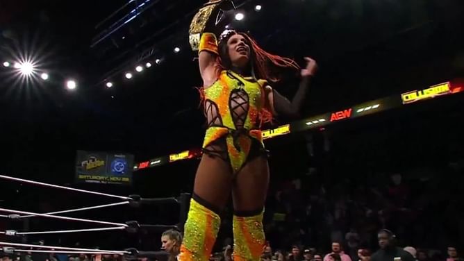 Congratulations to AEW star Mercedes Mone (fka Sasha Banks)
