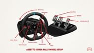 Use this keybinding for easy access to necessary settings (Image via Sportskeeda Gaming/Assetto Corsa Rally)