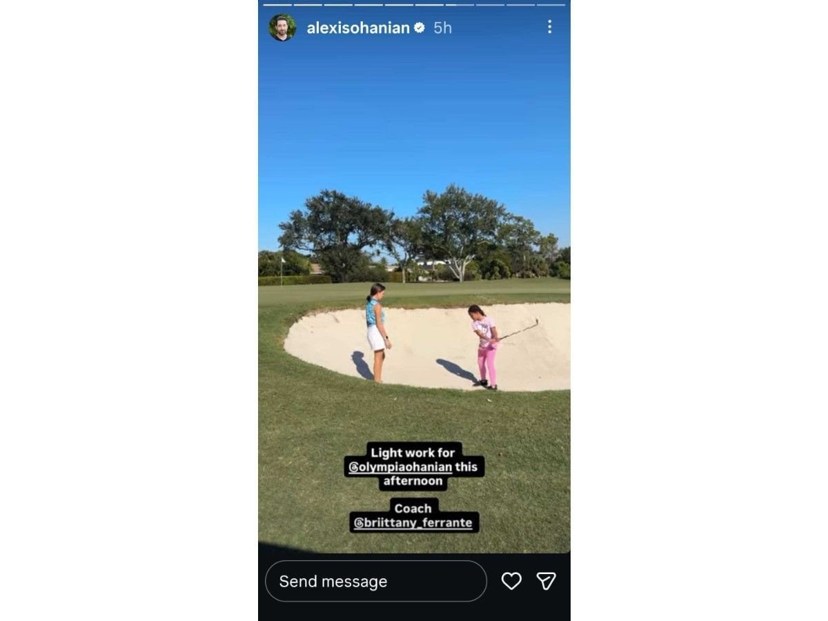 Alexis Ohanian's story - via @alexisohanian on Instagram 