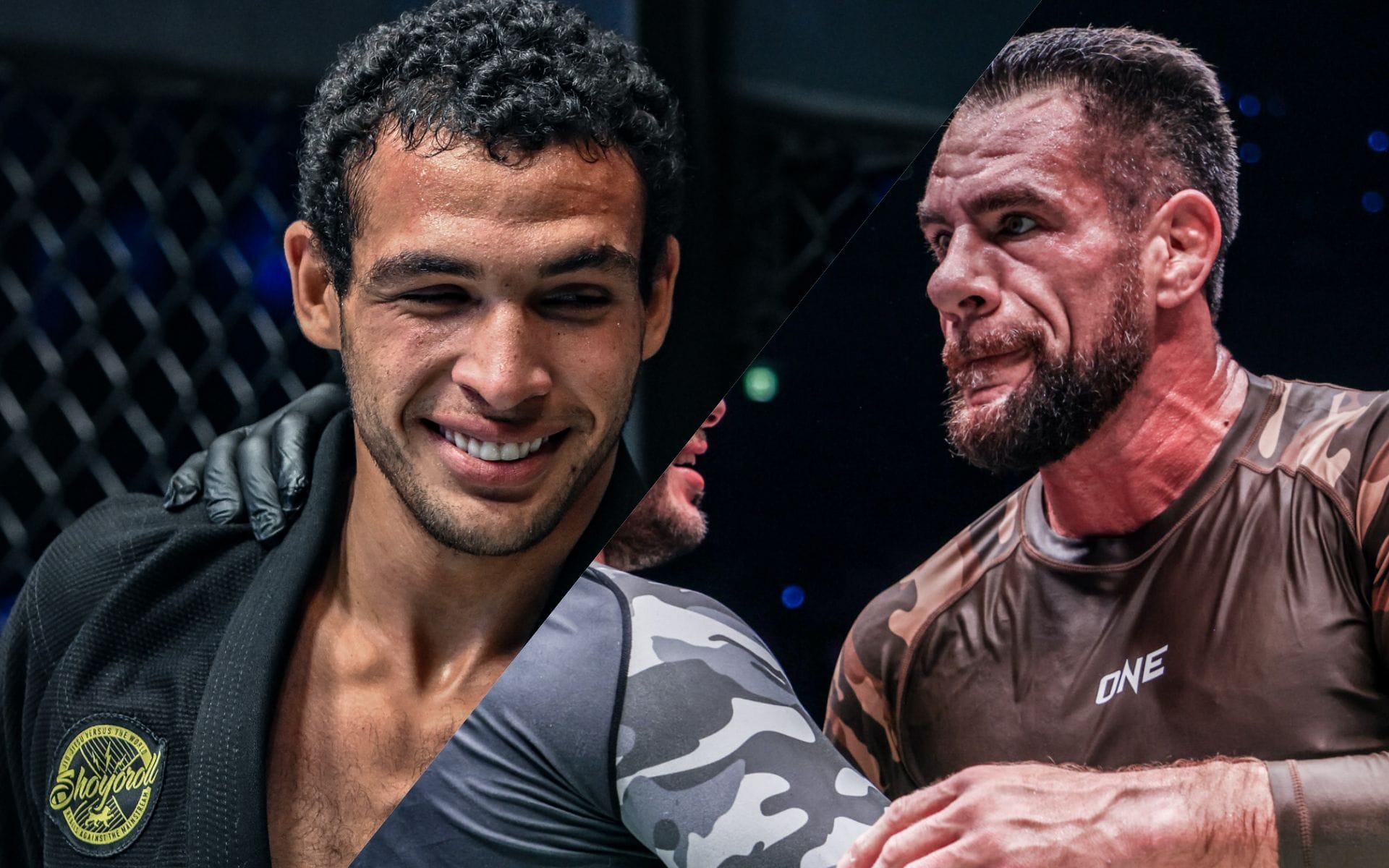 Tye Ruotolo (L) open to fighting BJJ icon Rafael Lovato Jr (R) | Image by ONE Championship