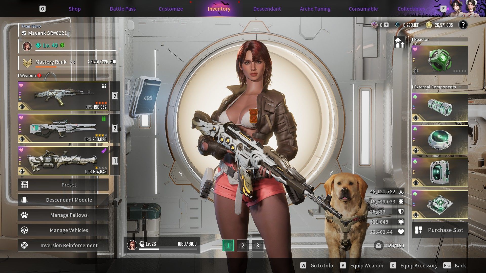 Overshield is an exclusive stat for Harris in The First Descendant (Image via Nexon)