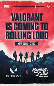 Valorant x Rolling Loud India 2025 (Image via Riot Games || Rolling Loud)