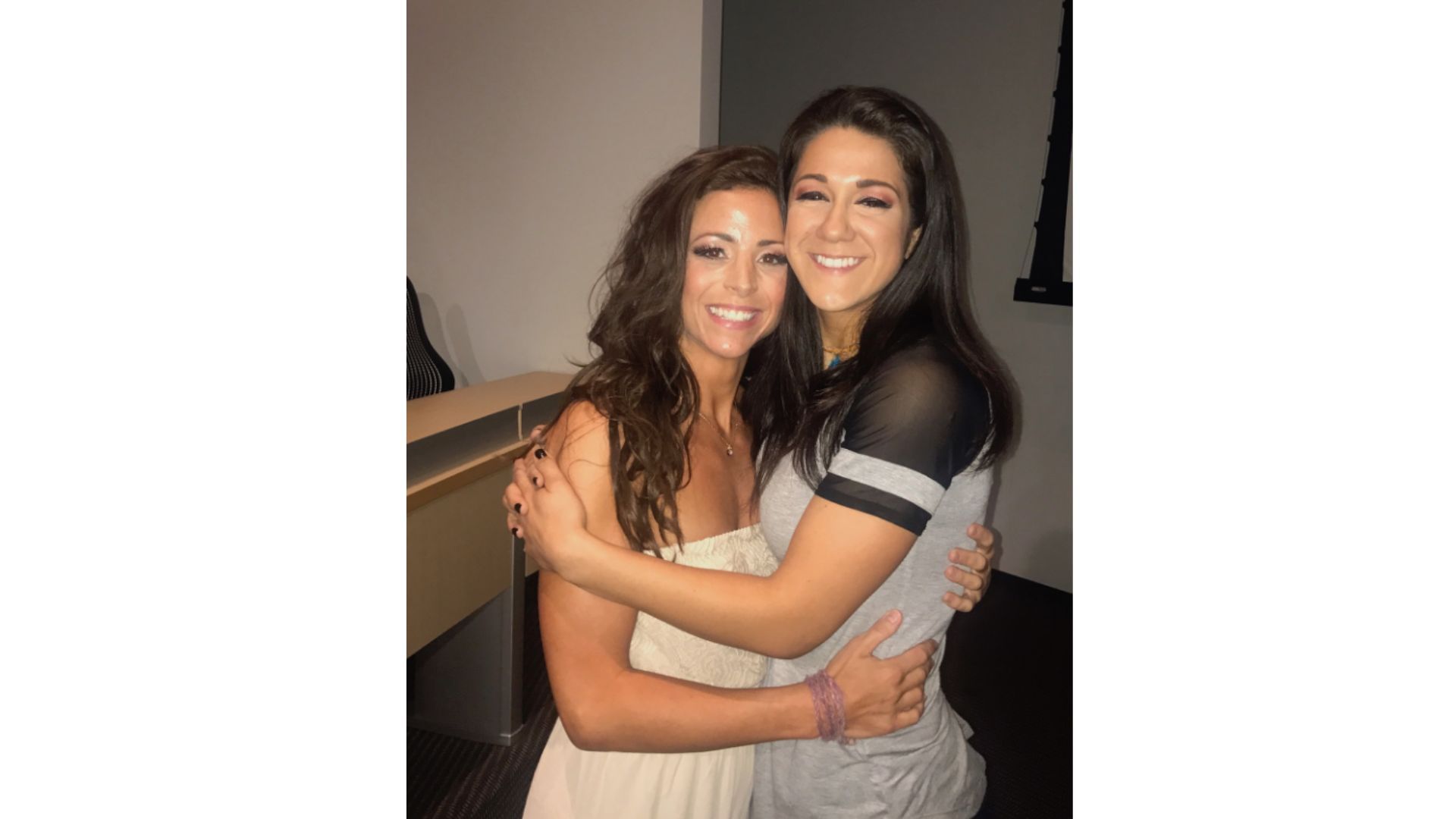 Screenshot of Serena Deeb&#039;s pic with Bayley [Image source: Deeb&#039;s Instagram profile]