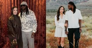 Davante Adams' wife Devanne glows in custom tube top and comfy pants for Rams vs. Saints Week 9 showdown [PHOTOS]