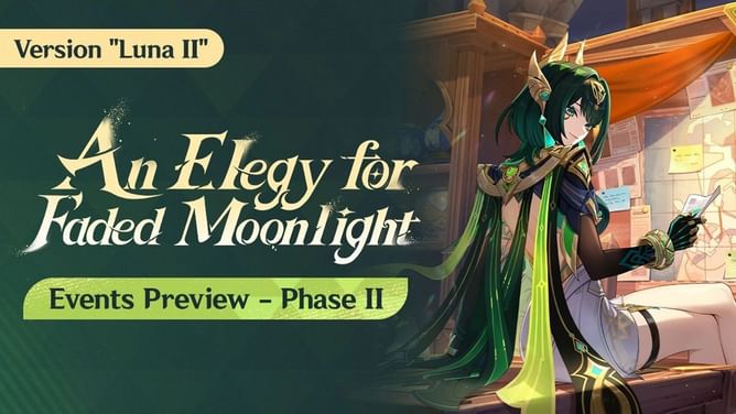 Genshin Impact Luna II second-half event schedule