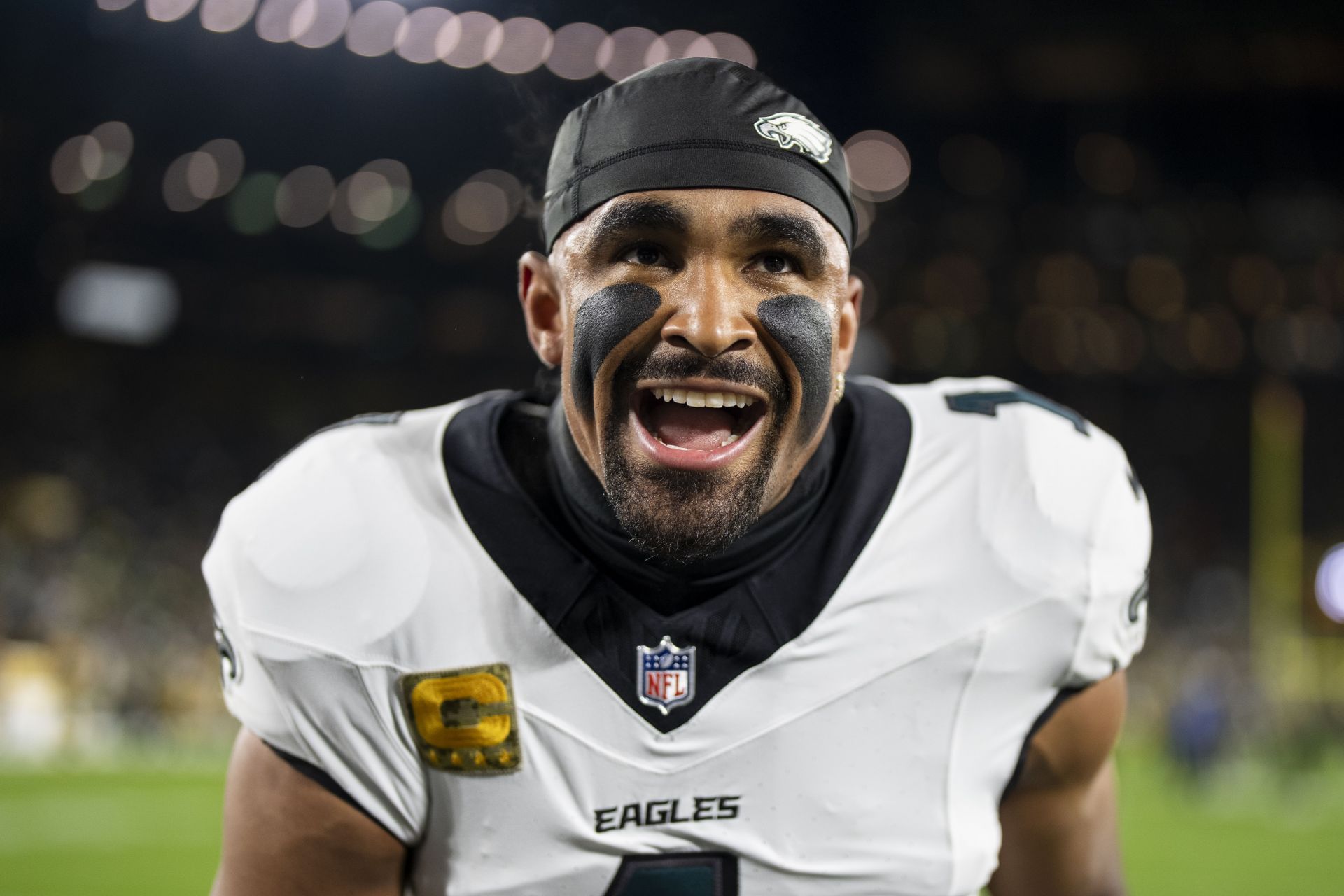 Rozohrávač Jalen Hurts z Philadelphia Eagles – Zdroj: Getty