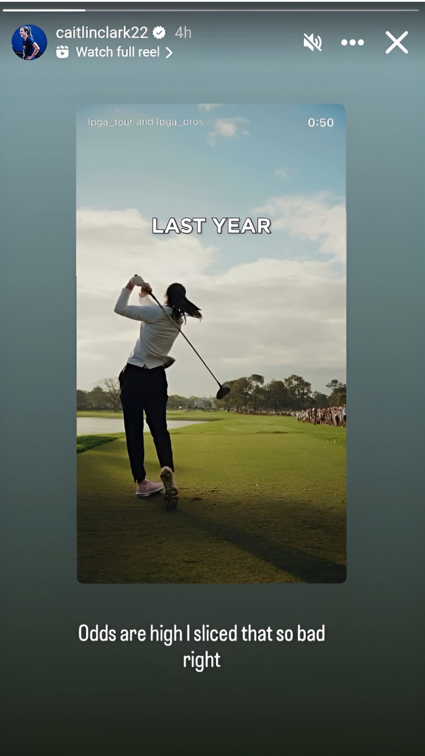 [Credit: IG/@caitlinclark22]