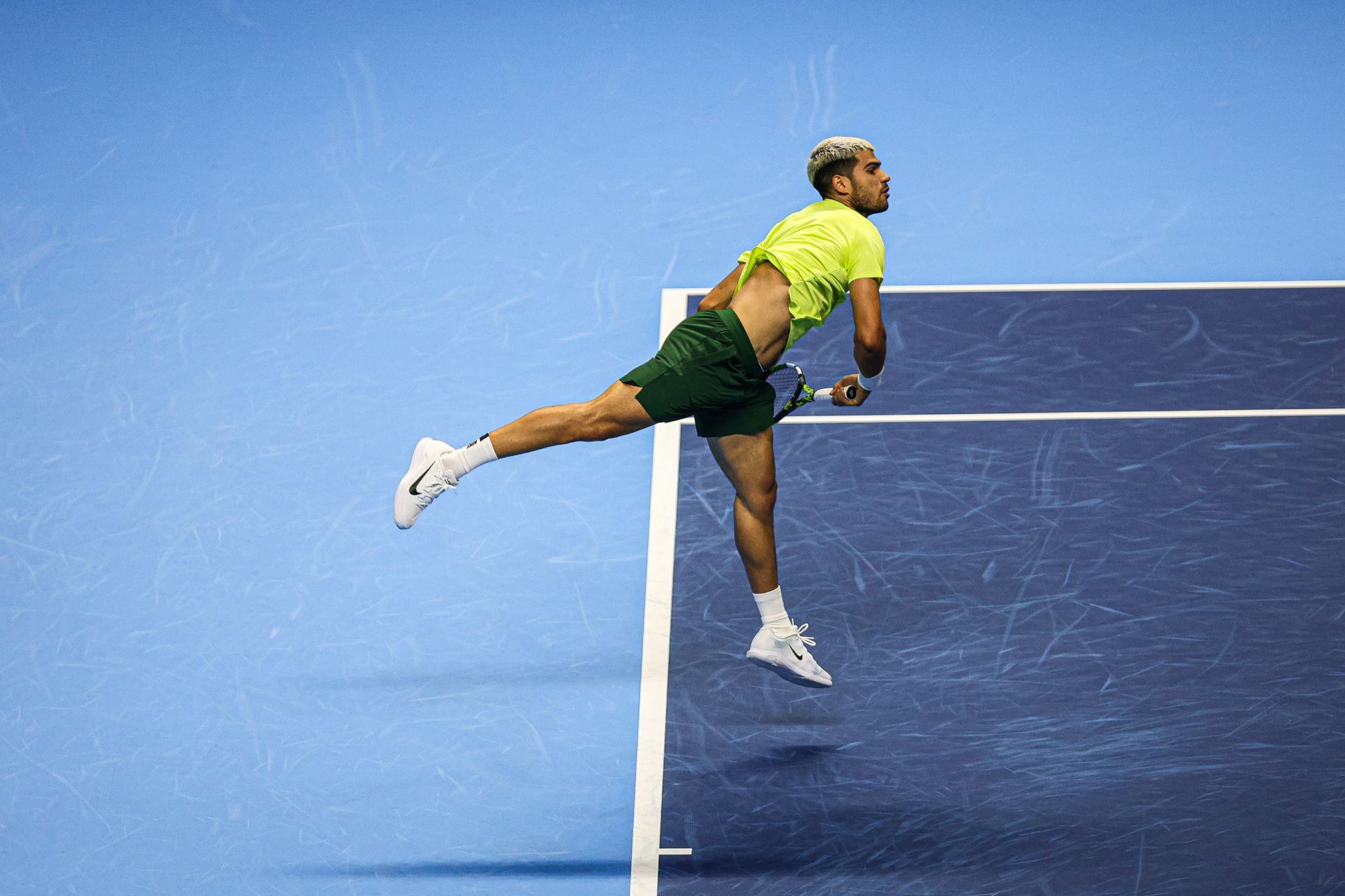 Alcaraz at the Nitto ATP Finals 2025 - Day 7 - Source: Getty