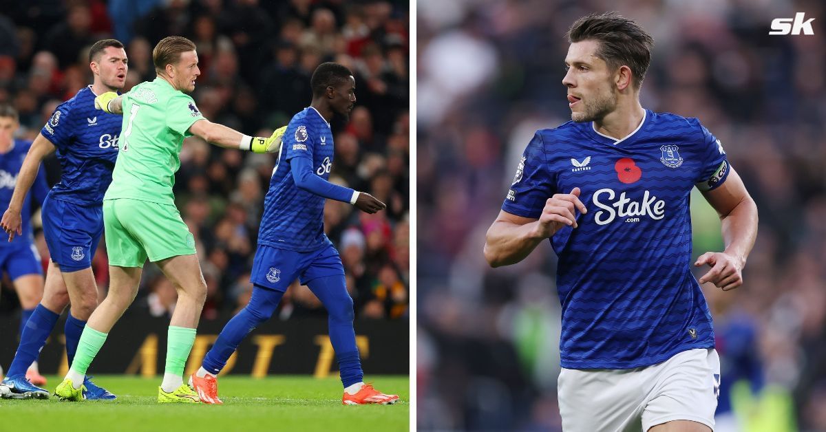 Michael Keane has accepted Idrissa Gueye