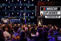 Which NASCAR figure is the recipient of 2025 NMPA Myers Brothers Award?