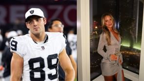 Brock Bowers' gf Cameron Newell shows off chic date night outfit ahead of Browns showdown