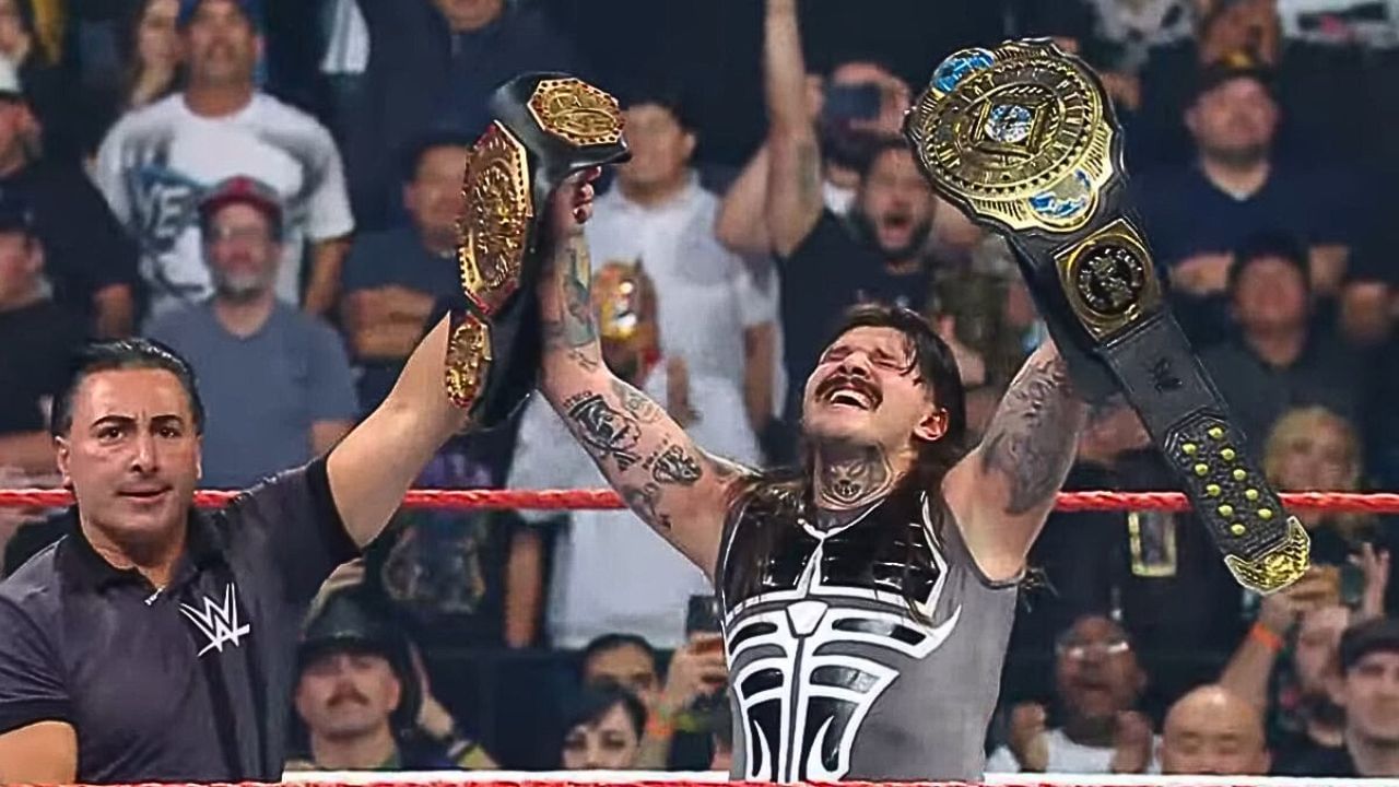 Dominik Mysterio is WWE IC Champion! (Image Credits: SonyLiv)