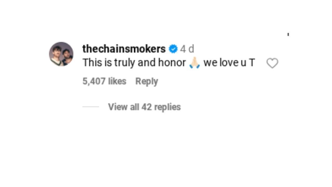 Source: (Via Instagram/ @taylornation)