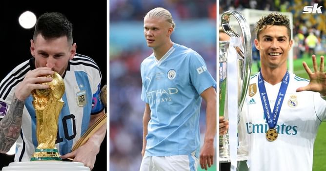 "I am just Erling" - Manchester City star Erling Haaland addresses comparison to Lionel Messi and Cristiano Ronaldo with response