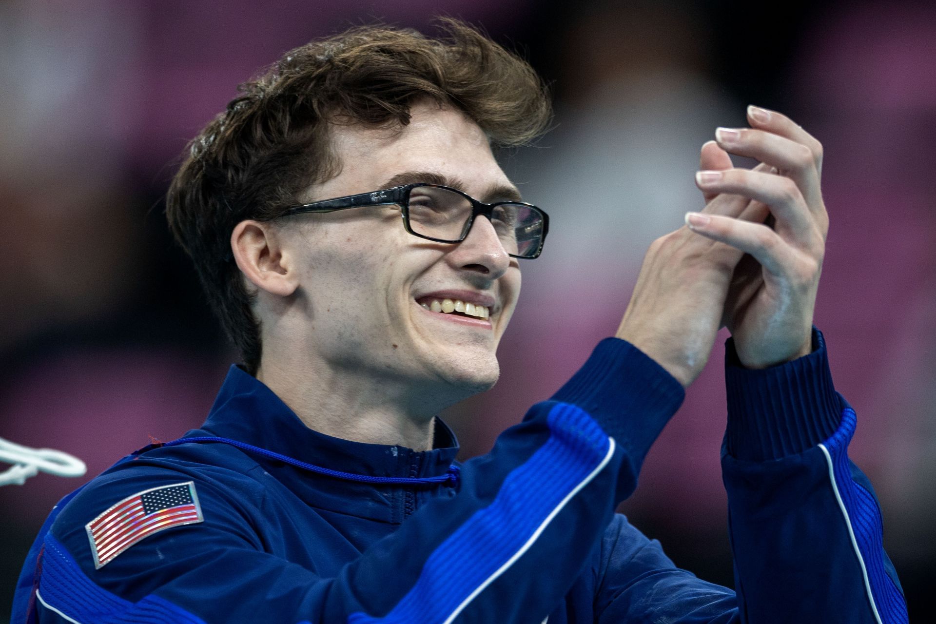 Stephen Nedoroscik at the Paris Olympics [Image Source : Getty] 