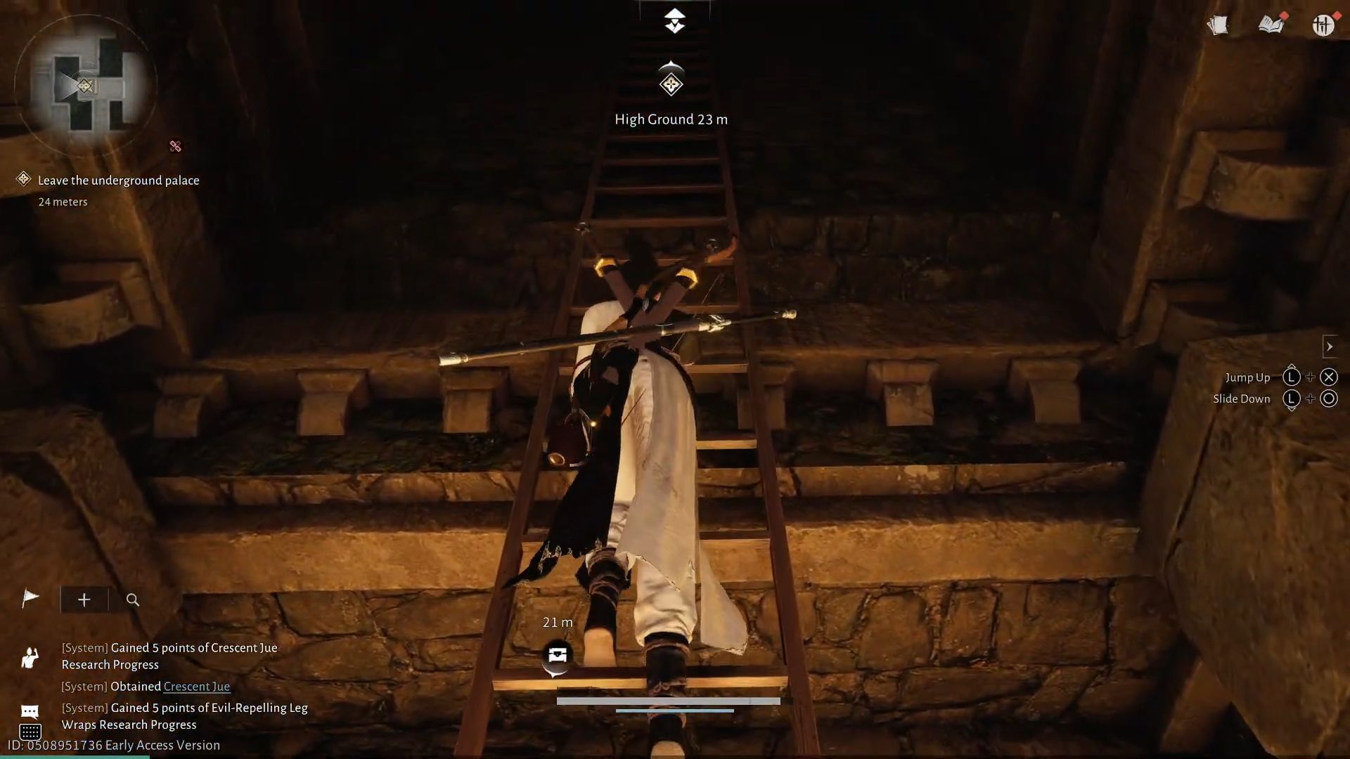 Leave the underground area (Image via NetEase Games)