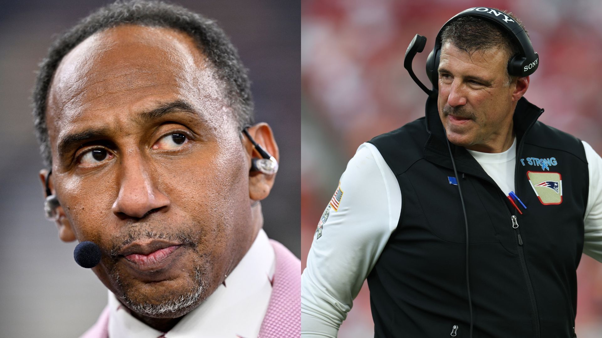 Stephen A. Smith, Patriots HC Mike Vrabel 