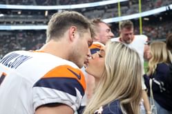 Zach Wilson’s wife Nicolette Wilson dons old-money outfit in Madrid while cheering for Dolphins in Week 11 clash vs. Commanders