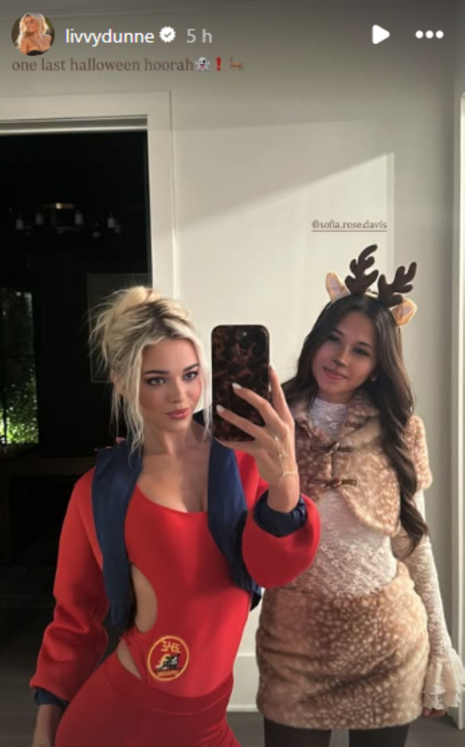 Screengrab of Olivia Dunne&#039;s Instagram [Image Source: Olivia Dunne&#039;s Instagram]