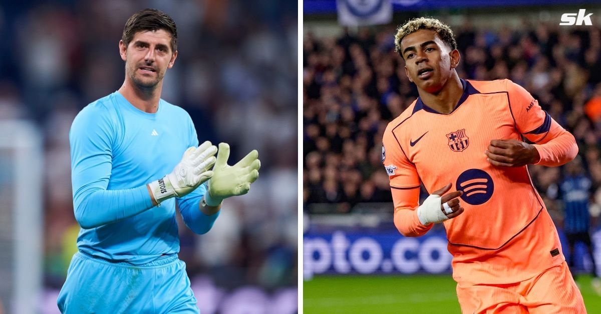 Courtois reveals how he would react if he saw Yamal at restaurant after El Clasico row