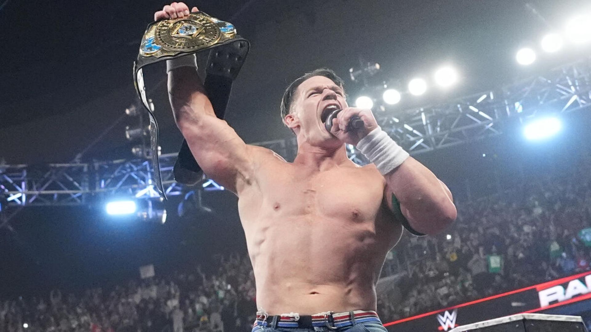 John Cena is the Intercontinental Champion [Image Credits: WWE.com]