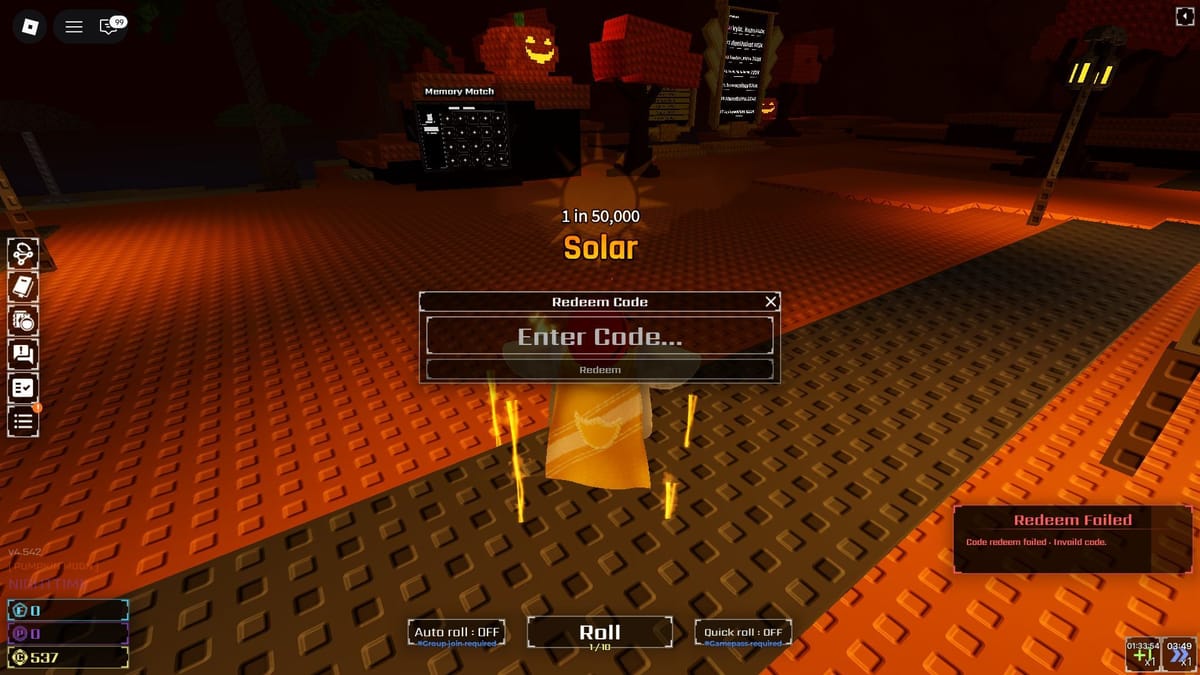 Sols Rng Codess Sol's RNG codes (June 2026)