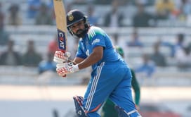 Rohit Sharma brings out trademark pull for six to shatter Pakistan star's record in IND vs SA 2025 1st ODI