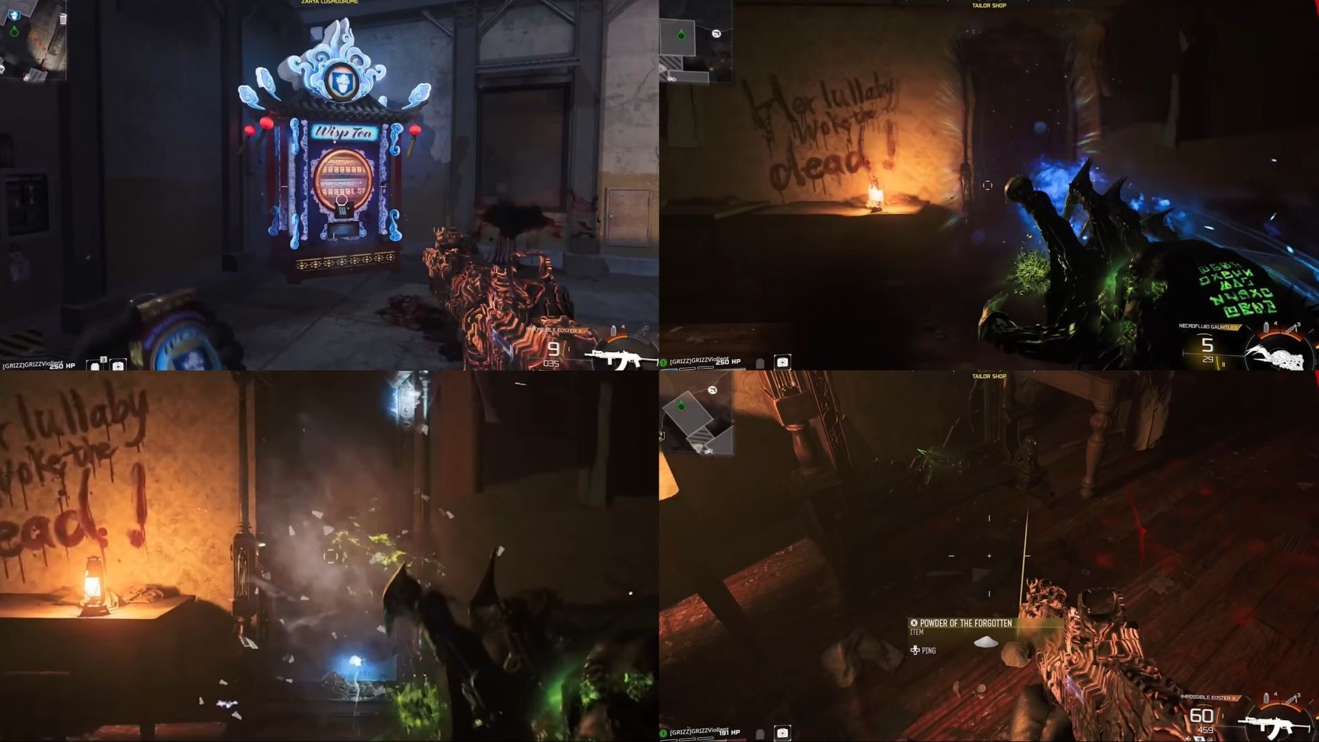 Collect the Powder of the Forgotten item (Image via Activision || YouTube/GRIZZ Viollent)