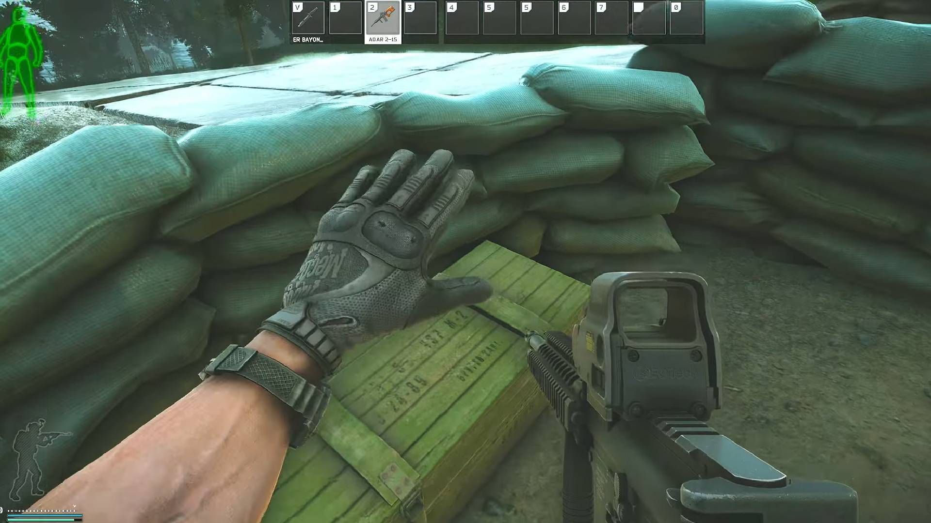 Search wooden crates to find the magazines (Image via Battlestate Games || YouTube/Affliktid)