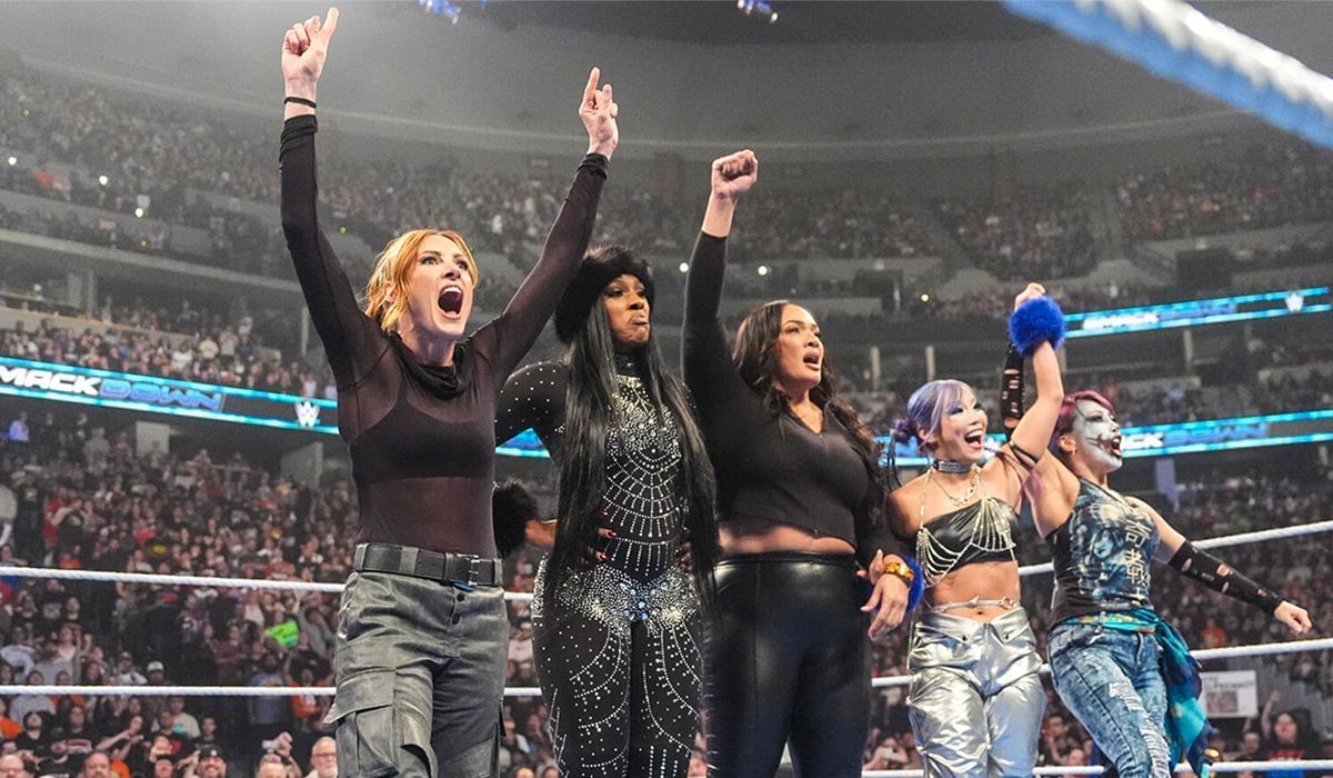 Team Asuka is ready for WarGames. [Image credits: WWE.com]