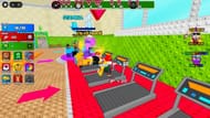 Training to raise the Speed stat (Image via Roblox)