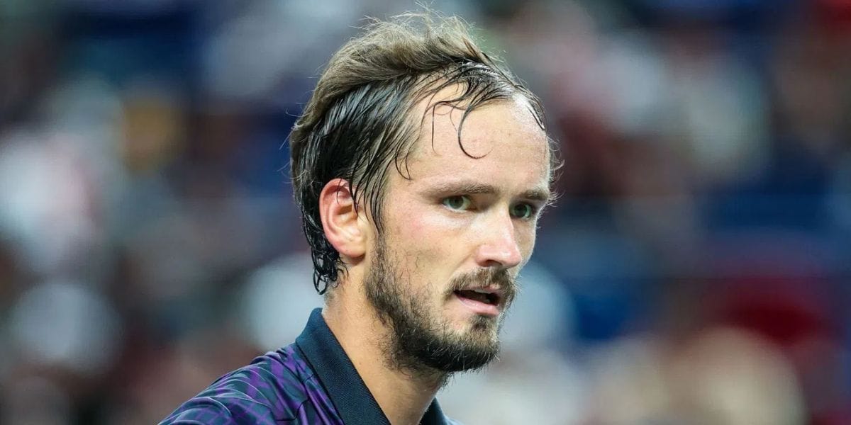 Daniil Medvedev at the 2025 Shanghai Masters (Source: Getty)