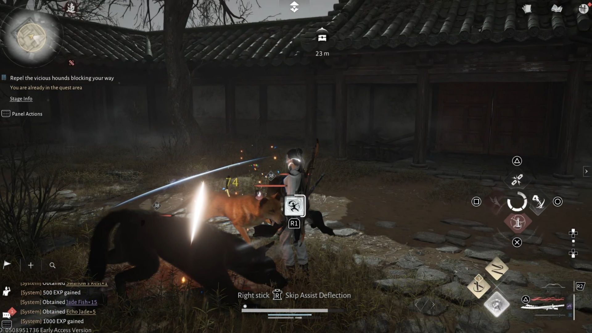 These dogs aren&#039;t too bad, but don&#039;t let them surround you (Image via NetEase)