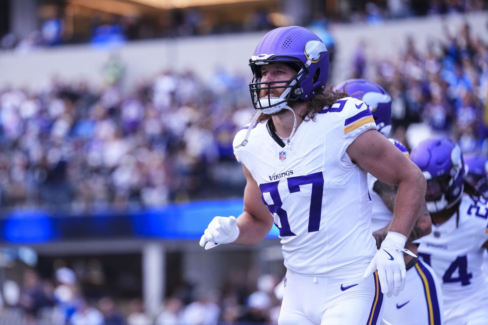 T.J. Hockenson at Minnesota Vikings v Los Angeles Chargers - Source: Getty