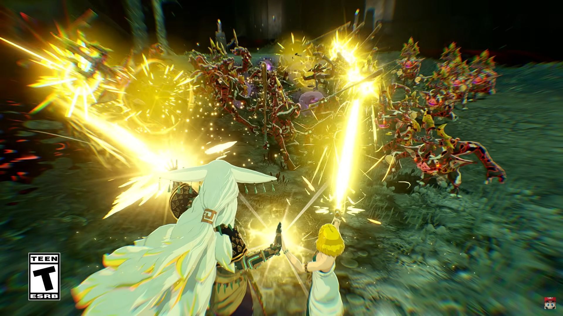 Trò chơi vẫn từ Hyrule Warriors Age of Imprisonment (Hình ảnh qua Nintendo)